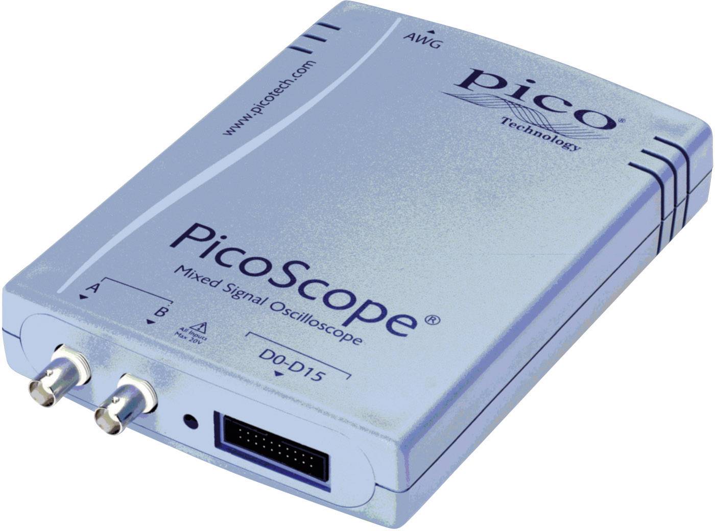 pico cope® 2205 MSO USB-Oszilloskop und Logik-Analyser, -Kanal Oszilloskop-Vorsatz, USB-Scope