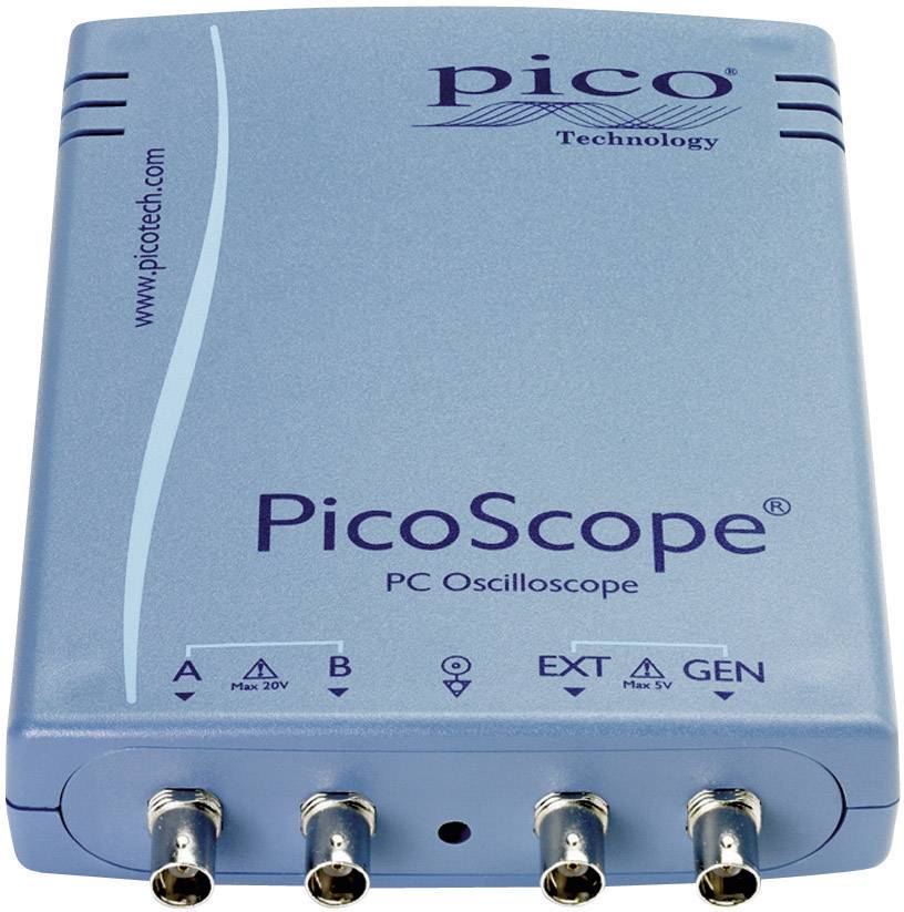 pico cope® 2207 Digital-Oszilloskop 25 MHz 18-Kanal 100 MSa/s 48 kpts 8 Bit Digital-Speicher (DSO), Funktionsgenerator, Spectrum-Analyser, Mixed-Sig