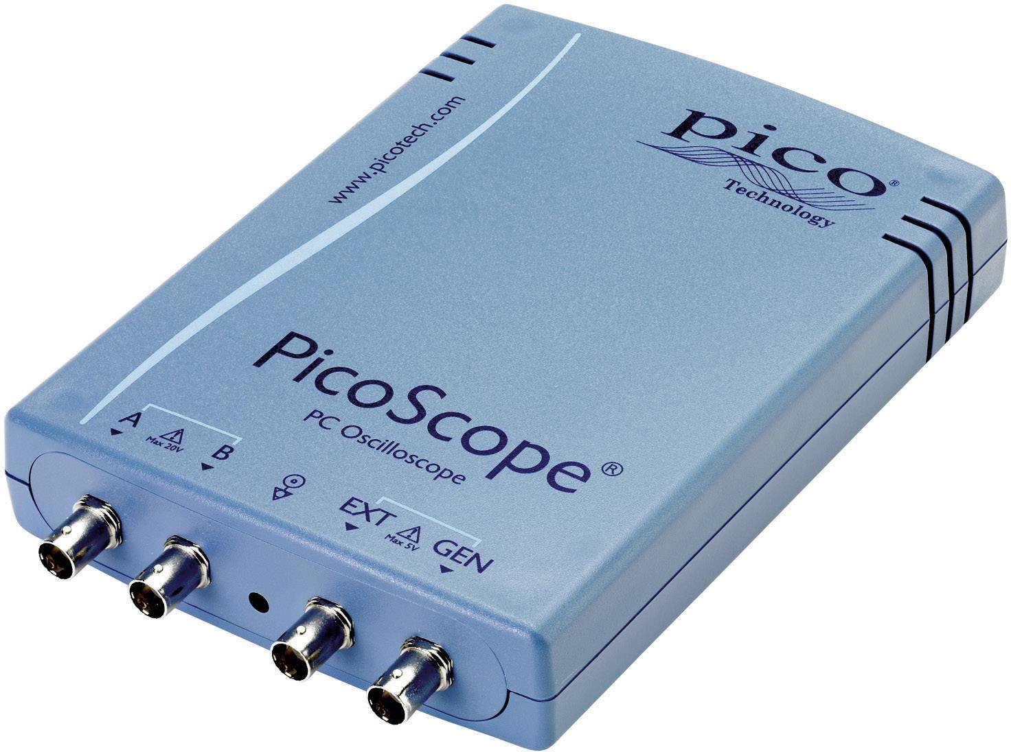 pico cope® 2207 Digital-Oszilloskop 25 MHz 18-Kanal 100 MSa/s 48 kpts 8 Bit Digital-Speicher (DSO), Funktionsgenerator, Spectrum-Analyser, Mixed-Sig