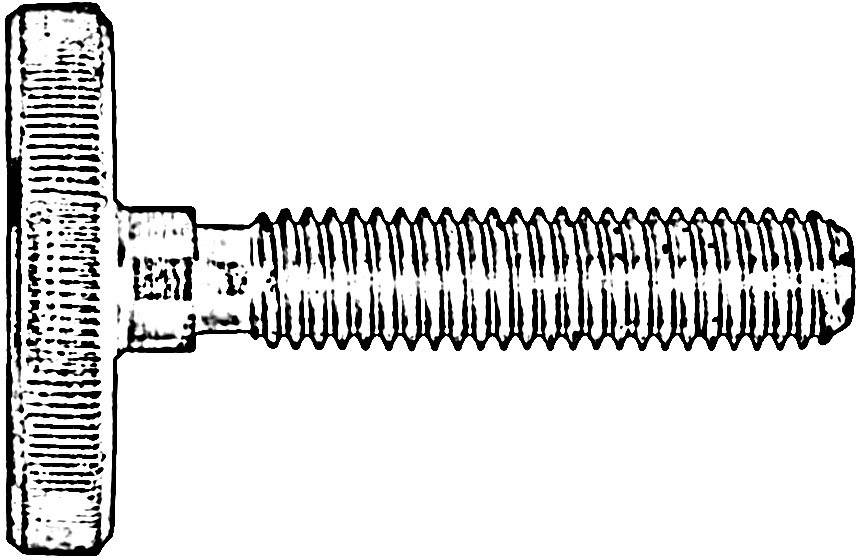 TOOLCRAFT 1061579 Rändelschrauben M3 10mm DIN 653 Edelstahl 10St.