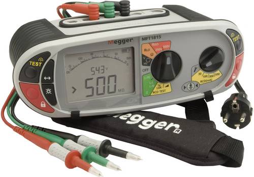 Megger MFT1815-SC-DE/NL/EN Installationstester VDE-Norm 0100, 0105