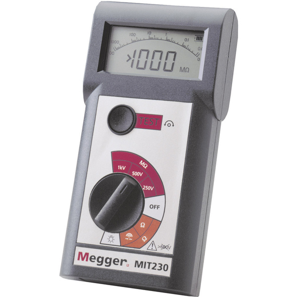 Megger MIT230-EN Isolationsmessgerät 250 V, 500 V, 1000 V 1000 MΩ