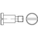 TOOLCRAFT 1063133 Flachkopfschrauben M6 25 mm Schlitz DIN 923 Edelstahl 100 St.