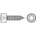 TOOLCRAFT 1067948 Zylinderblechschrauben 5.5mm 60mm Innensechskant 88312 Edelstahl A2 200St.