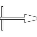 Alstertaler Schrauben & Präzisionsteile 1070142 Ausdrehwerkzeug Edelstahl 1St.