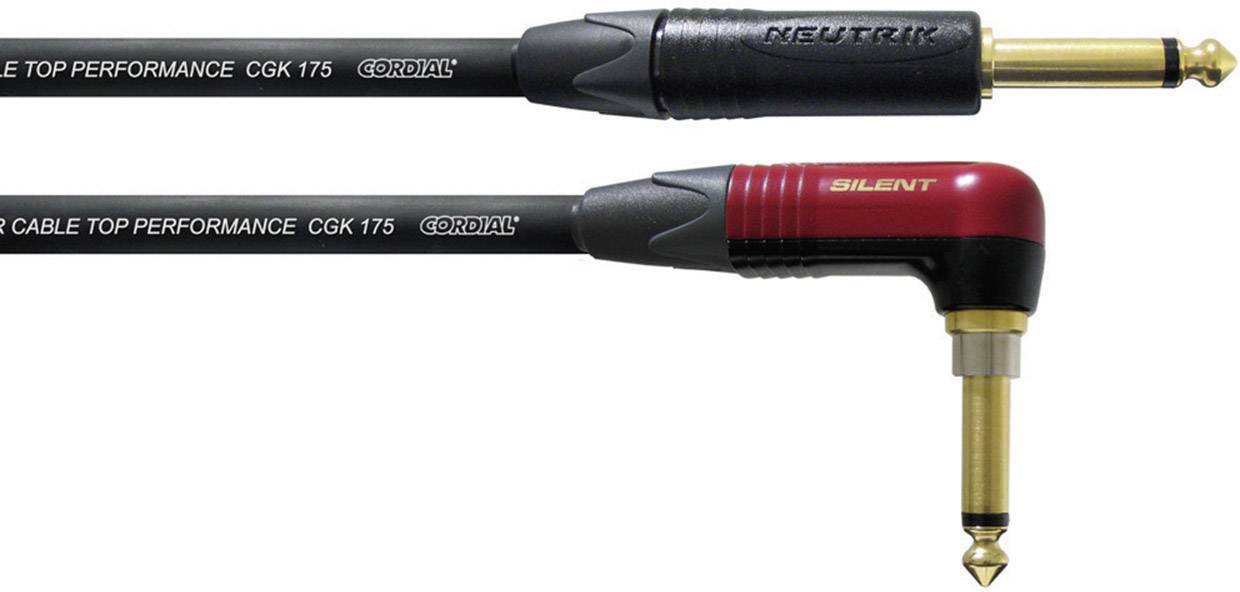 Cordial CSI6RP-SILE Audio Anschlusskabel Schwarz