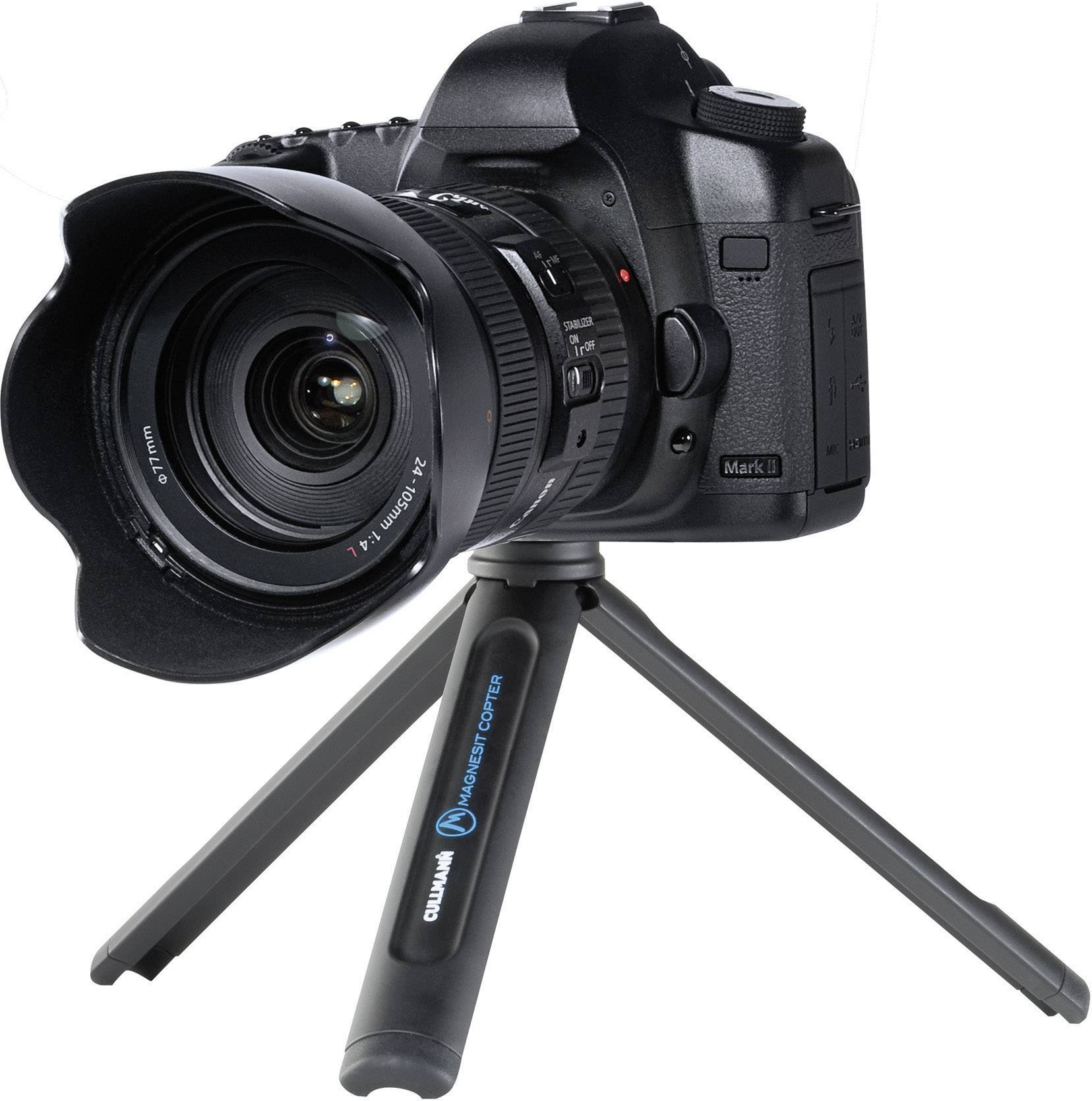 Cullmann MAGNESIT COPTER Tischstativ Arbeitshöhe=10 cm Schwarz Kugelkopf