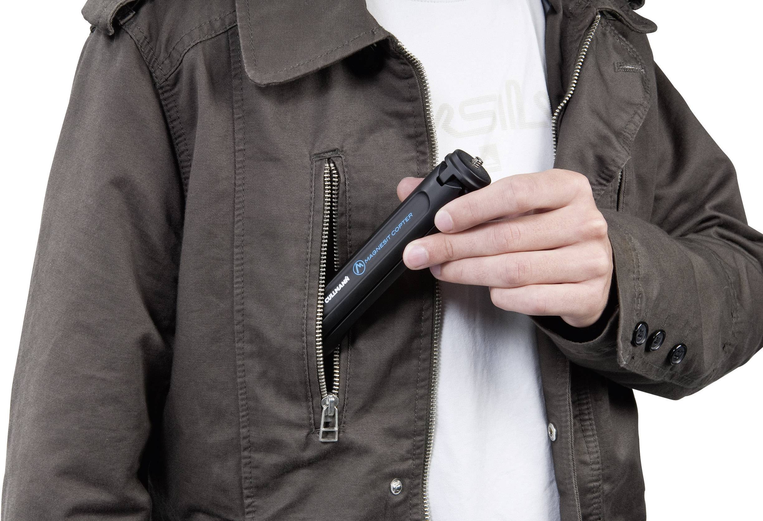 Cullmann MAGNESIT COPTER Tischstativ Arbeitshöhe=10 cm Schwarz Kugelkopf