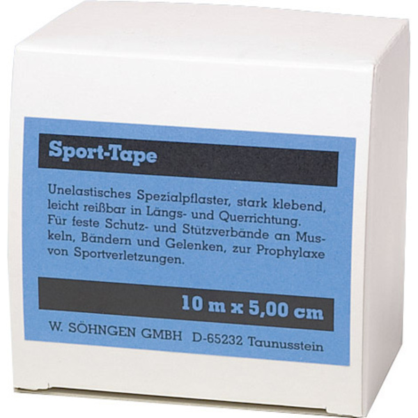 Söhngen 1009205 Sport-Tape 10 m x 5 cm 10 m x 5 cm