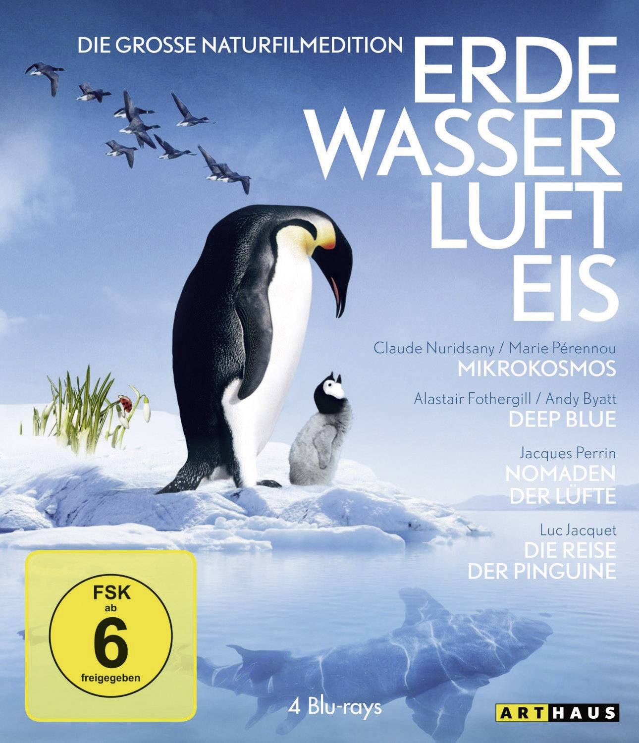 blu-ray Erde Wasser Luft Eis FSK: 6