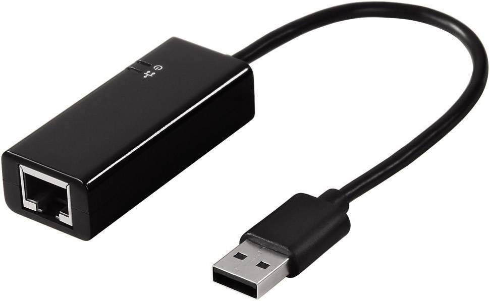 Hama 177102 Netzwerkadapter LAN (10/100 MBit/s), USB-A (USB 2.0 ...
