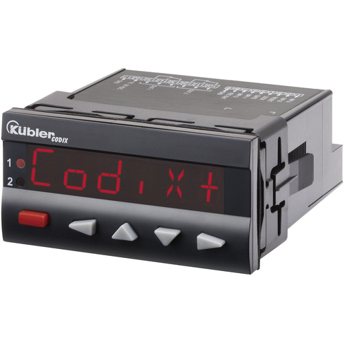 Kübler Automation Vorwahlzähler Codix 560 AC, RS485, Einbaumaße 92 x 45 mm, 90 - 260 V/AC