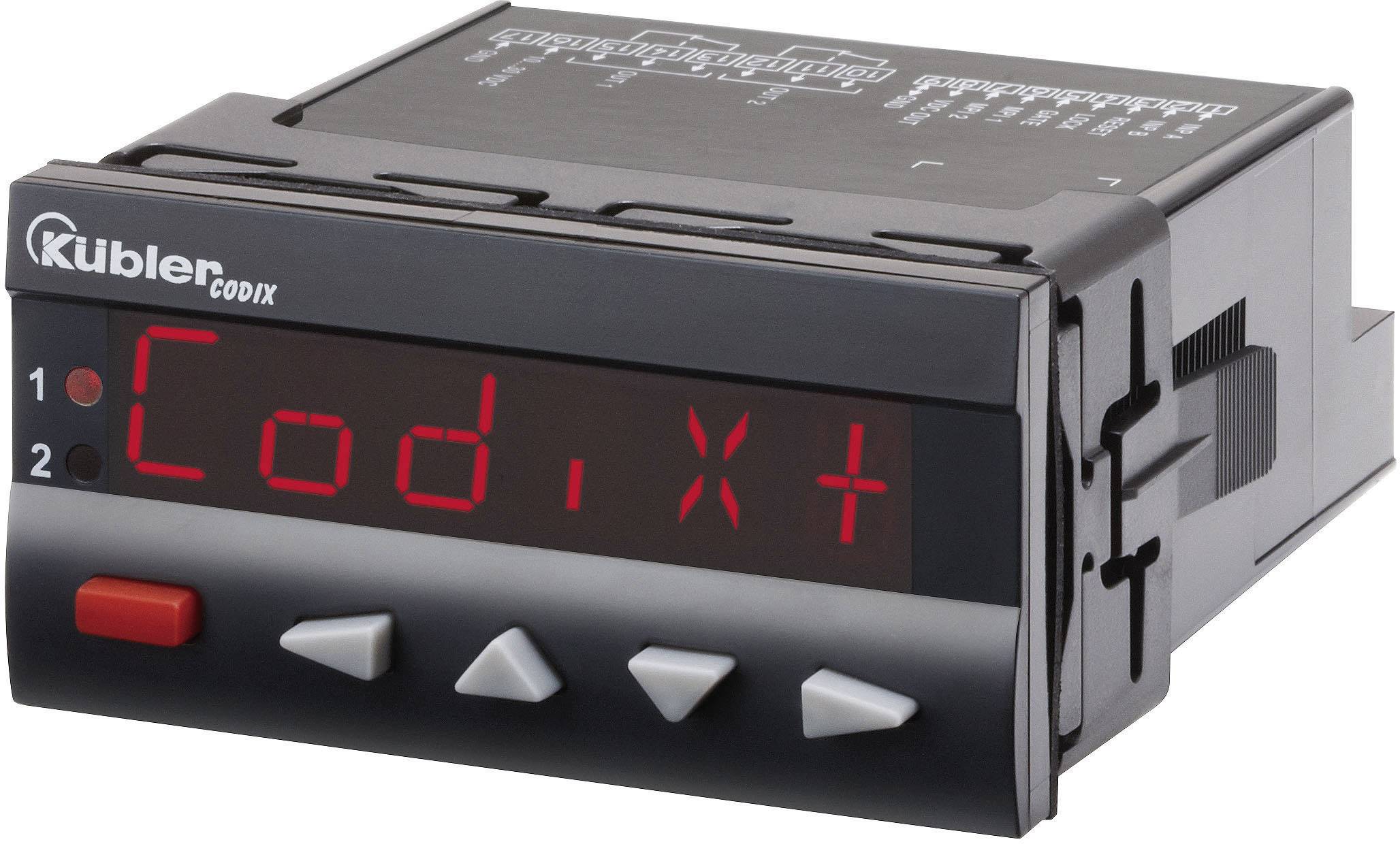 Kübler Automation Vorwahlzähler Codix 560 DC, RS232, Einbaumaße 92 x 45 mm, 10 - 30 V/DC