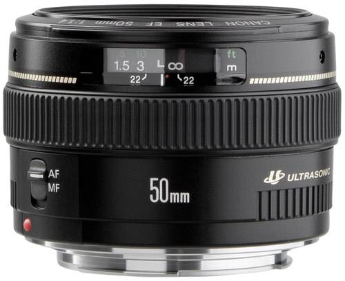 Canon EF USM 1,4/50 2515A012 Standard-Objektiv