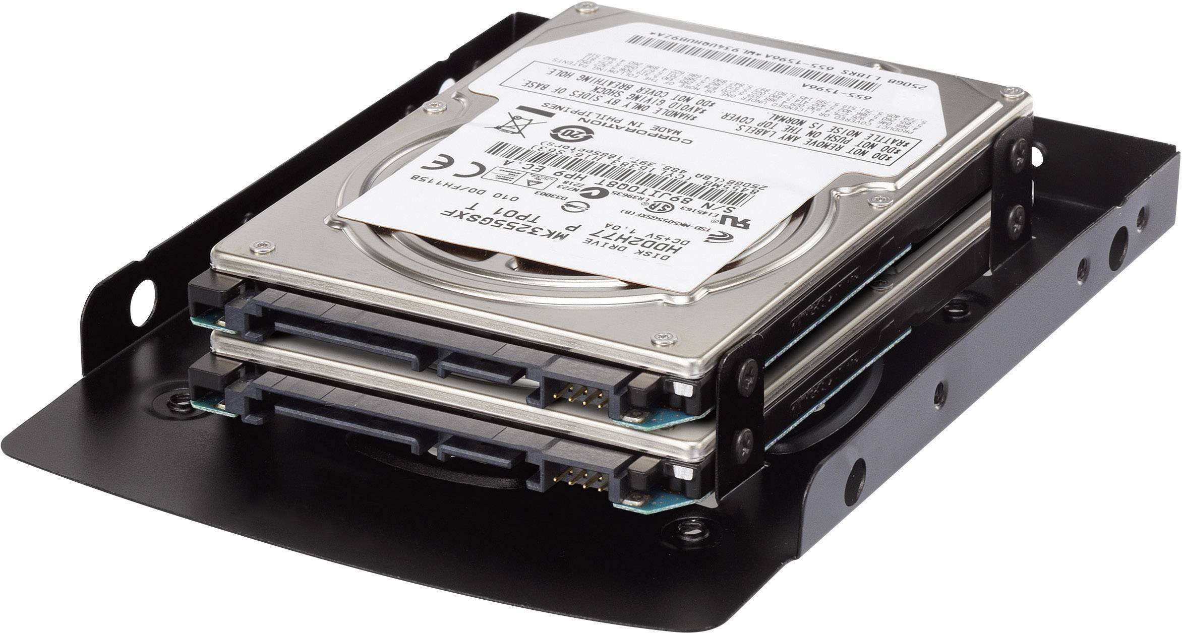 Renkforce HDA-259A 3.5 Zoll Festplatten-Einbaurahmen auf 2.5 Zoll