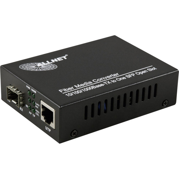 Allnet ALL-MC104G-SFP1 LAN, SFP Netzwerk-Medienkonverter 1 GBit/s