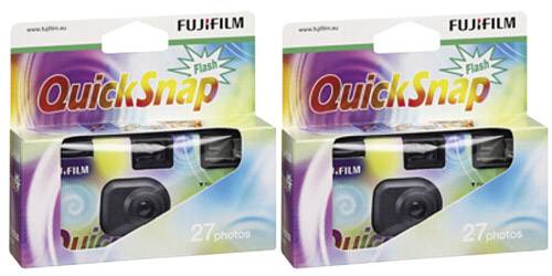 Fujifilm Quicksnap Flash 27 Einwegkamera 2 St. mit eingebautem Blitz