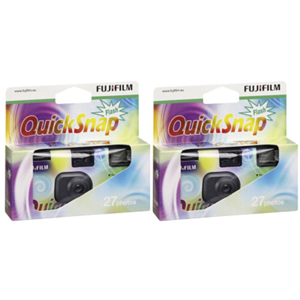 Appareil photo jetable Fujifilm Quicksnap Flash 27 avec flash intégré 2 pc(s)