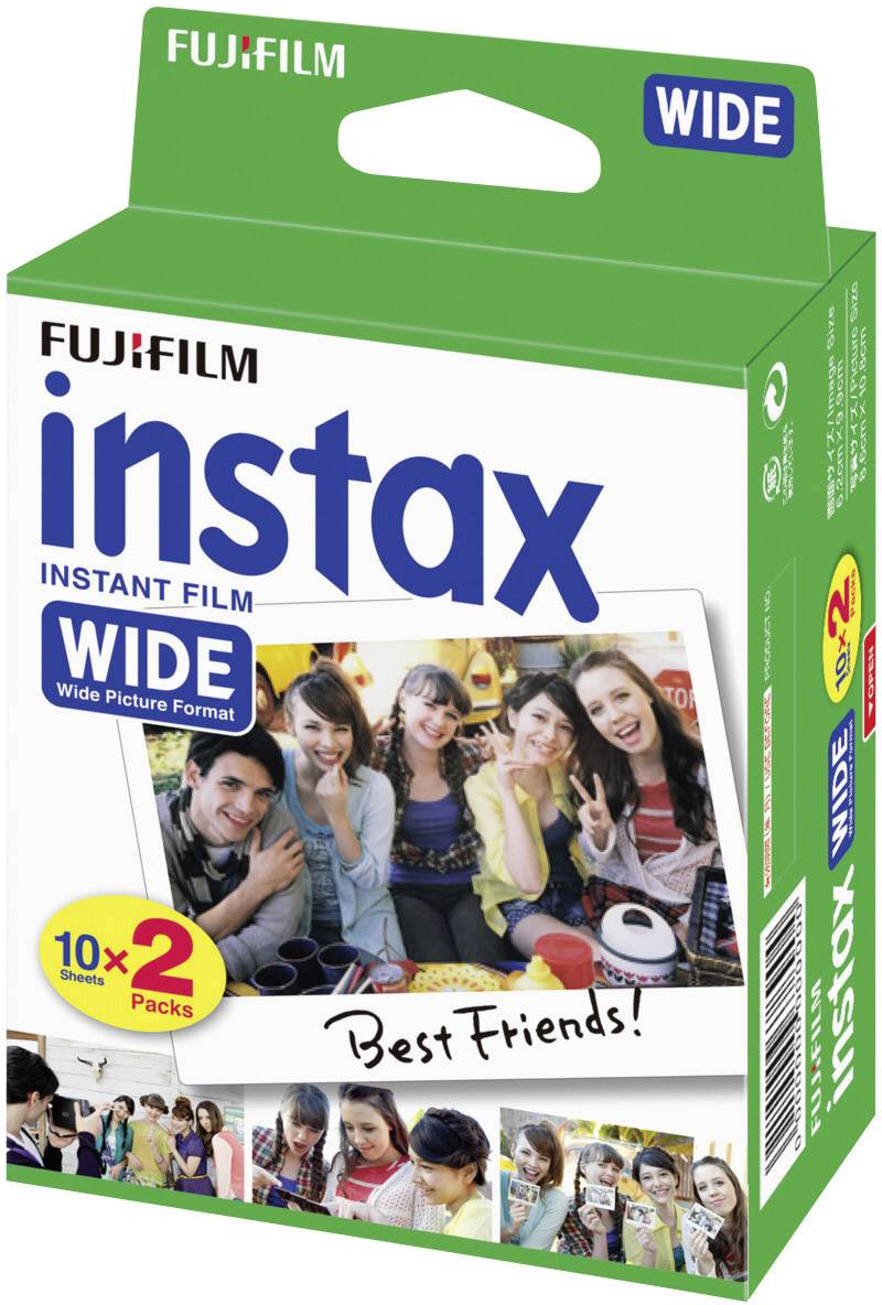 Fujifilm 1x2 Instax Film WIDE Sofortbild-Film