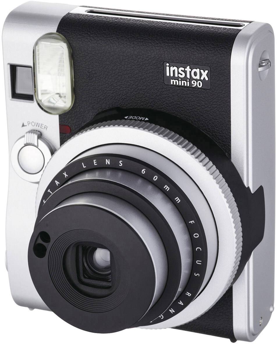 Fujifilm Instax Mini 90 Neo Classic Sofortbildkamera Schwarzsilber