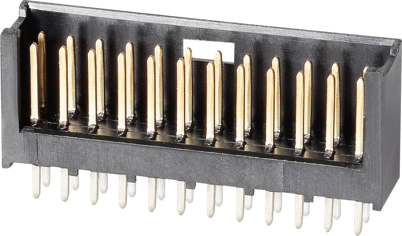 TE Connectivity Stiftleiste (Standard) AMPMODU MOD II Polzahl Gesamt 8 Rastermaß: 2.54mm 280384-2