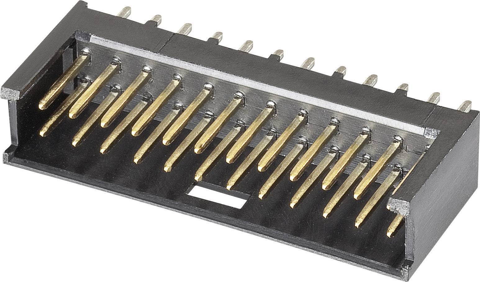 TE Connectivity Stiftleiste (Standard) AMPMODU MOD II Polzahl Gesamt 8 Rastermaß: 2.54mm 280384-2