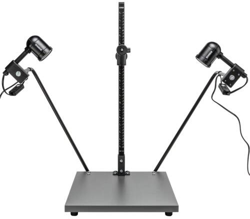 Kaiser Fototechnik Reprokid mit Beleuchtung Reproständer