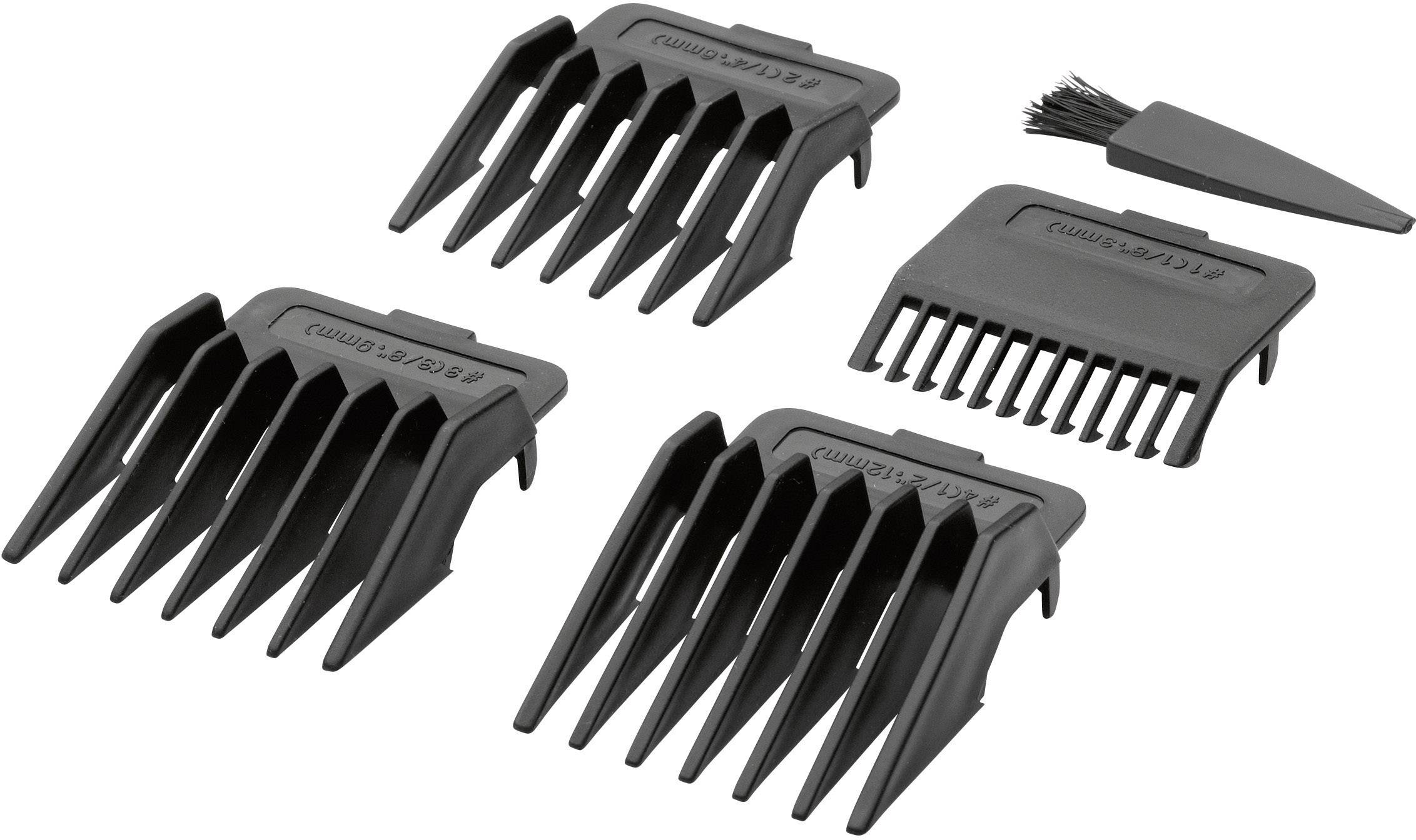 Clatronic HSM3441NE Haarschneider, Bartschneider Silber (matt), Schwarz