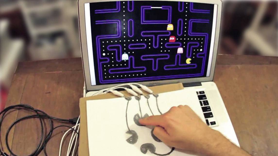 MAKEY MAKEY Gamepad PC Schwarz, Rot, Weiß