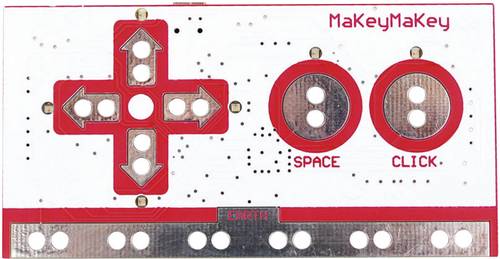 MAKEY MAKEY Gamepad PC Schwarz, Rot, Weiß