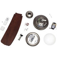 Westinghouse Bendan Deckenventilator 60W (Ø x H) 132cm x 360mm Zinn mit Fernbedienung, mit Beleuchtung Westinghouse Bendan Deckenventilator 60W (Ø x H) 132cm x 360mm Zinn mit Fernbedienung, mit Beleuchtung