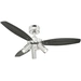 Westinghouse Jet Plus Deckenventilator 40W (Ø x H) 105cm x 370mm Nickel (gebürstet) mit Fernbedienung, mit Beleuchtung Westinghouse Jet Plus Deckenventilator 40W (Ø x H) 105cm x 370mm Nickel (gebürstet) mit Fernbedienung, mit Beleuchtung