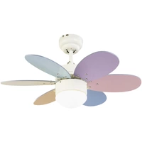 Westinghouse Turbo II Deckenventilator 53W (Ø x H) 76cm x 380mm Weiß mit Beleuchtung Westinghouse Turbo II Deckenventilator 53W (Ø x H) 76cm x 380mm Weiß mit Beleuchtung
