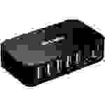 D-Link DUB-H7/E 5+2 Port USB 2.0-Hub mit Schnellladeport Schwarz
