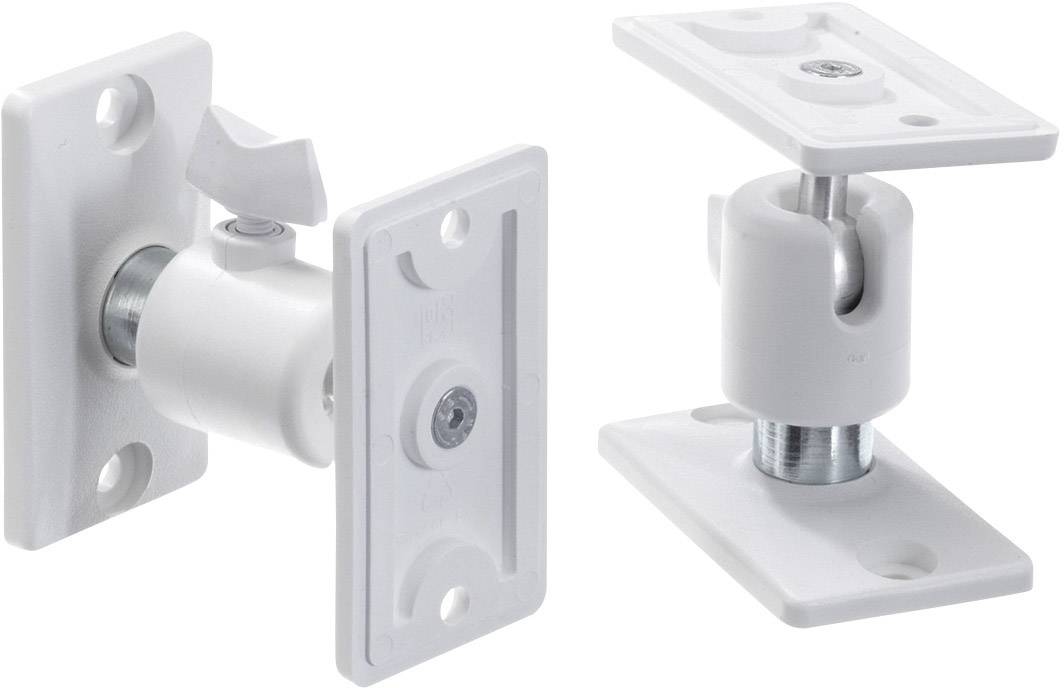 Canton Cantomount Lautsprecher-Wandhalterung Neigbar, Schwenkbar Wandabstand (max.): 6 cm Weiß 1 Paar