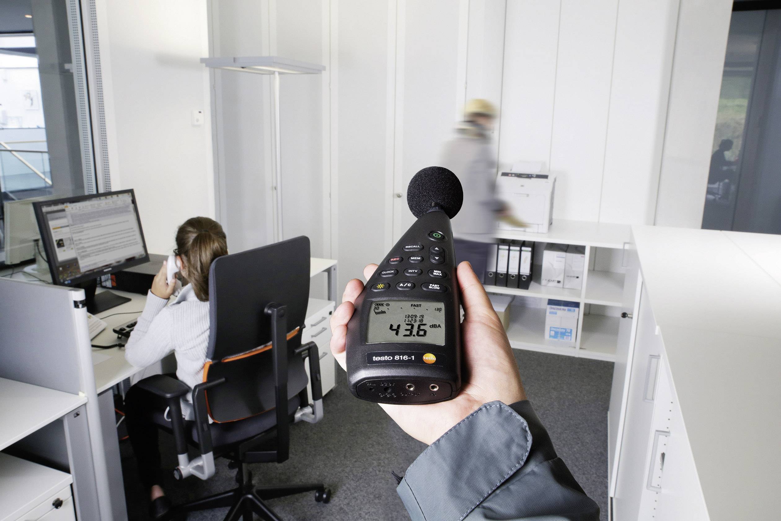 Testo Schallpegel-Messgerät Datenlogger 816-1 30 - 130 dB 20Hz - 8000Hz