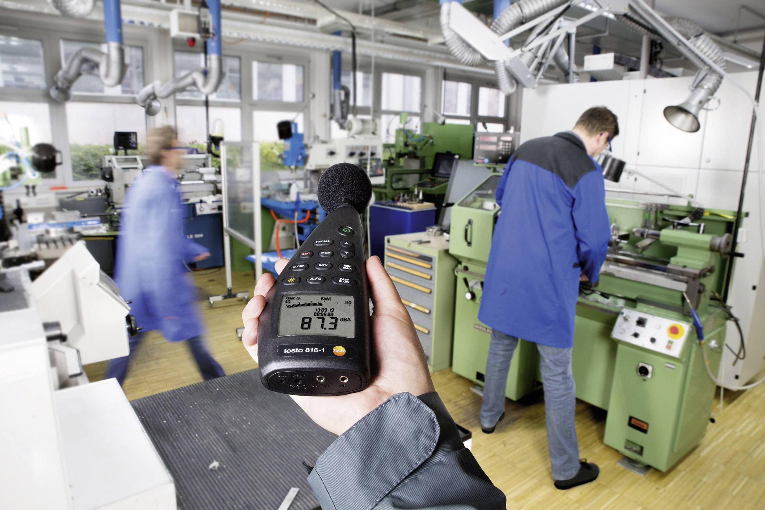 Testo Schallpegel-Messgerät Datenlogger 816-1 30 - 130 dB 20Hz - 8000Hz