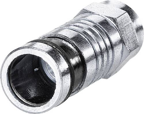 BKL Electronic 0403032 F-Stecker Kompression Anschlüsse: F-Stecker Kabel-Durchmesser: 7.4 mm