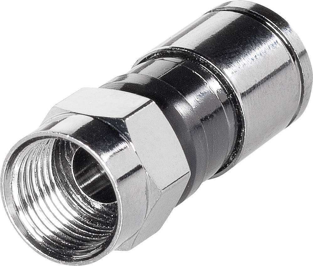 F-Kompressionsstecker Kabel-Durchmesser: 7.4mm