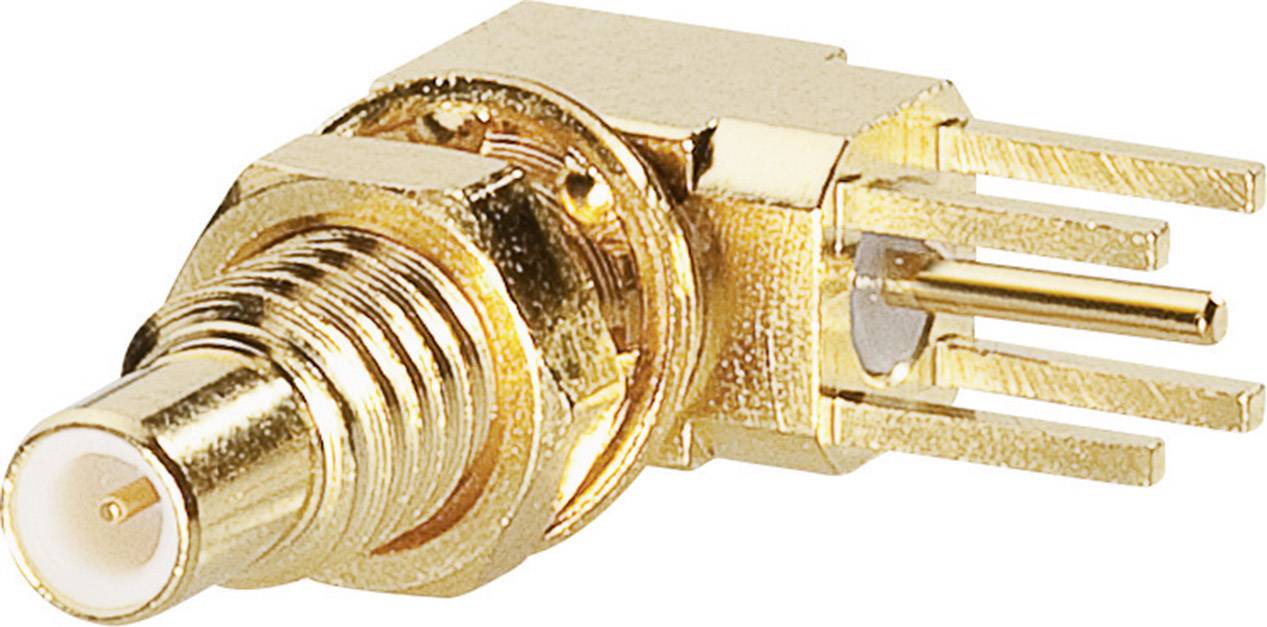 BKL Electronic 0418002 0418002 SSMC-Buchse Buchse, Einbau vertikal 50Ω 1St.