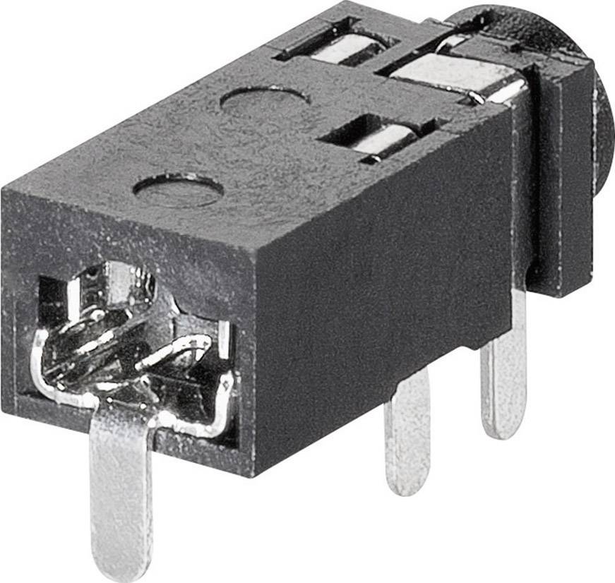 BKL Electronic 1109200 Klinken-Steckverbinder 2.5mm Buchse, Einbau horizontal Polzahl (num): 4 Stereo
