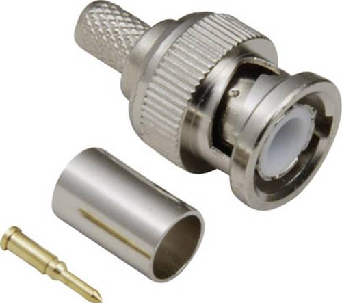 TRU Components 1579546 BNC-Steckverbinder Stecker, gerade 50 Ω 1 St.