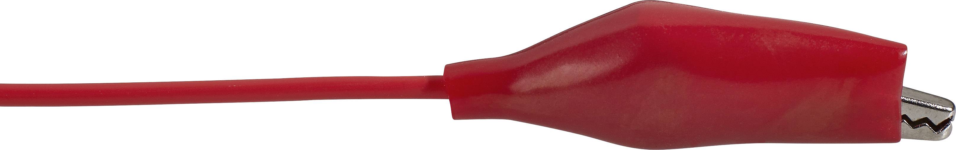 VOLTCRAFT KS-280/0.1 Messleitungs-Set Abgreifklemmen Abgreifklemmen 0.28m Schwarz, Rot, Gelb, Grün, Weiß 1 Set