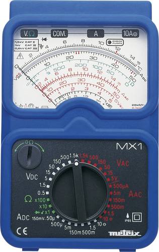 Metrix MX1 Hand-Multimeter analog CAT III 600V