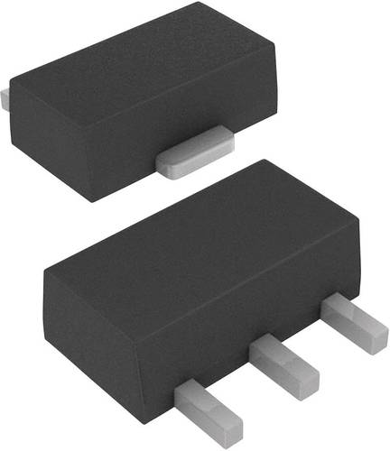 DIODES Incorporated ZXMN6A11ZTA MOSFET 1 N-Kanal 1.5W SOT-89-3
