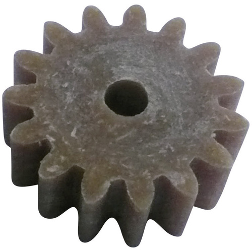 Zahnrad Modul 1 aus Holz/Kunststoff 10 Zähne /3,9 mm (10 Stück) - MS  Werklehrmittel