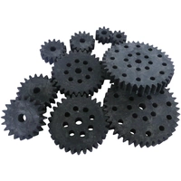 Reely Holz, Kunststoff Zahnradsortiment Modul-Typ: 1.0 Anzahl Zähne: 10, 15, 20, 30, 40 10St. Reely Holz, Kunststoff Zahnradsortiment Modul-Typ: 1.0 Anzahl Zähne: 10, 15, 20, 30, 40 10St.