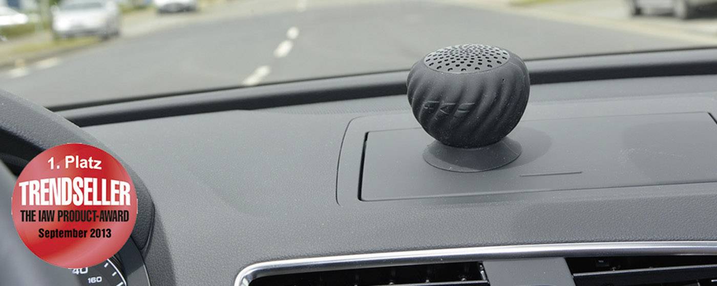 Sound2Go Nemo Bluetooth® Lautsprecher Freisprechfunktion, spritzwassergeschützt Schwarz