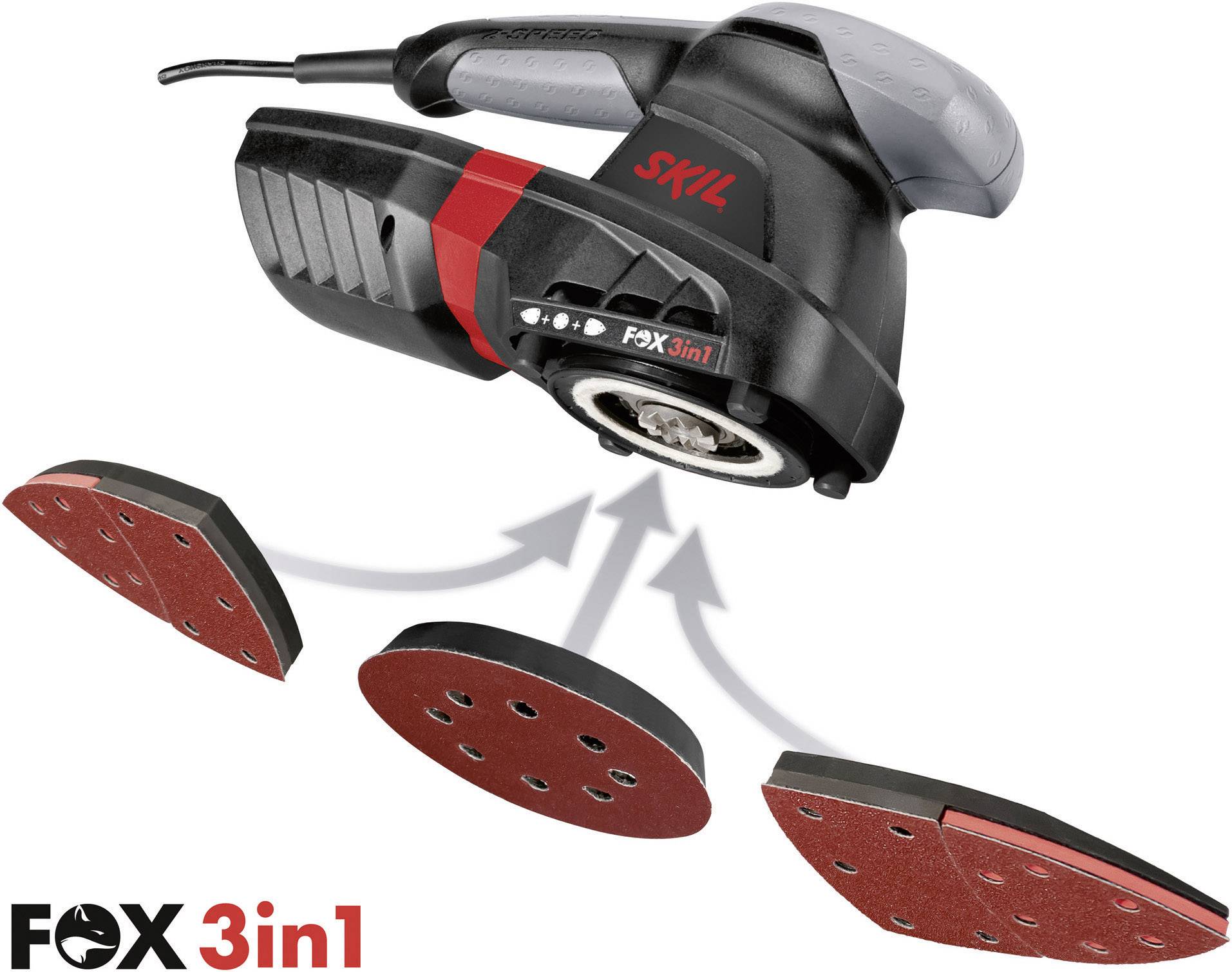 SKIL 3-IN-1 MULTISCHLEIFER FOX 7220