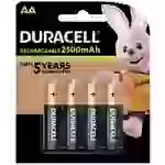 Duracell PreCharged HR06 Mignon (AA)-Akku NiMH 2500 mAh 1.2V 4St. Duracell PreCharged HR06 Mignon (AA)-Akku NiMH 2500 mAh 1.2V 4St.